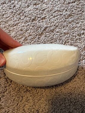 Coach Embossed sunglasses Case